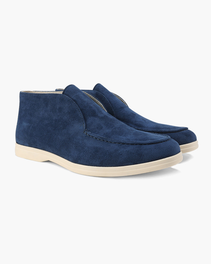 Old Money Hohe Wildleder Loafer