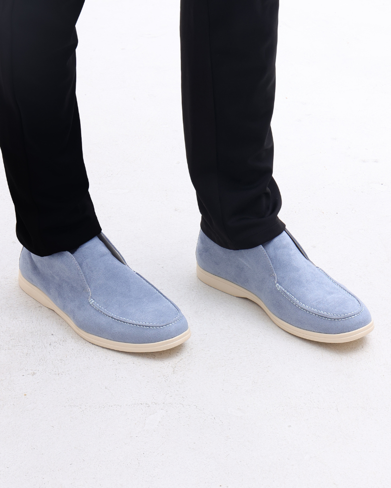 Old Money Hohe Wildleder Loafer