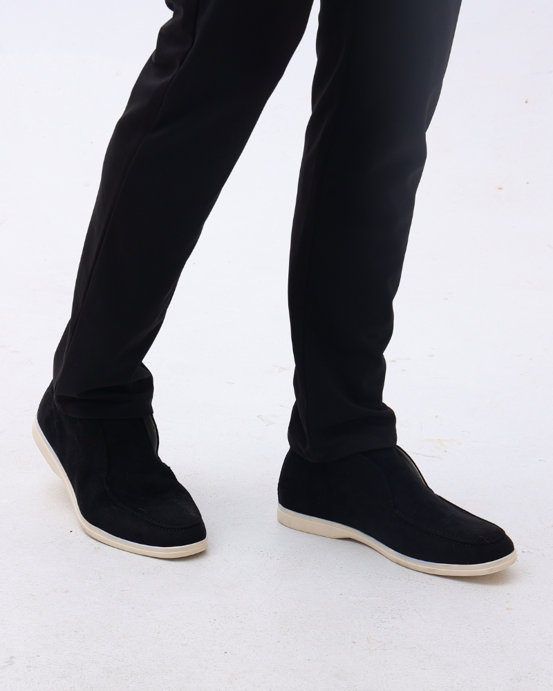 Old Money Hohe Wildleder Loafer