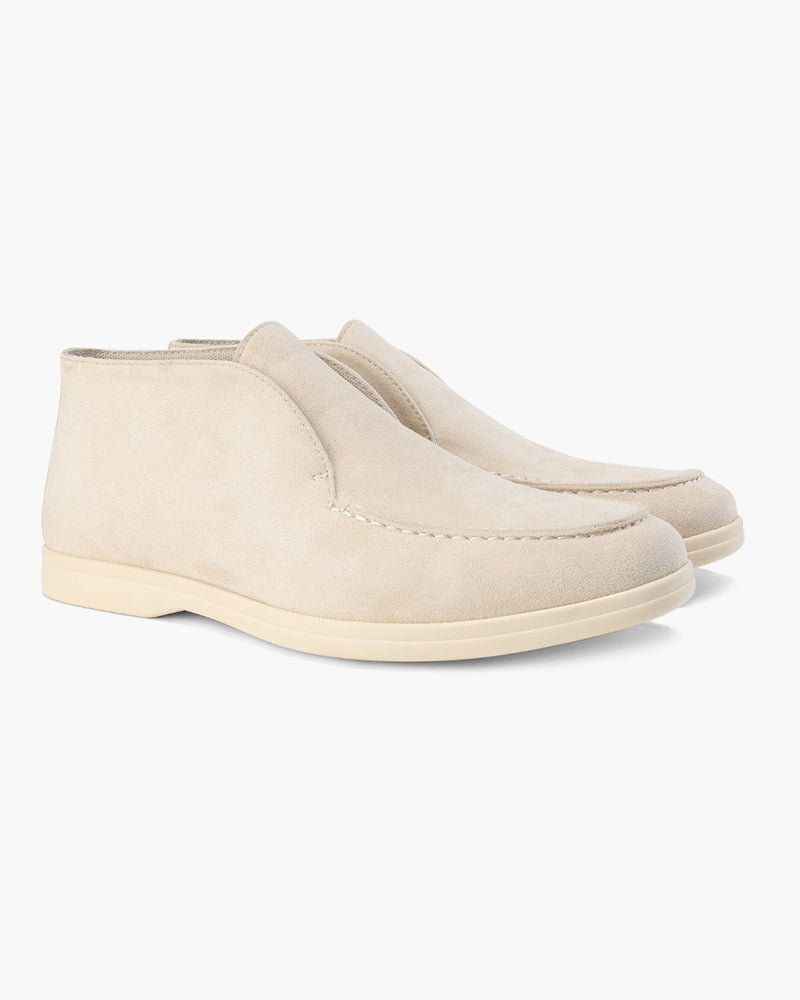 Old Money Hohe Wildleder Loafer