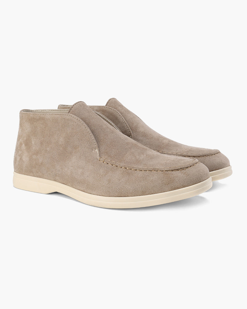 Old Money Hohe Wildleder Loafer