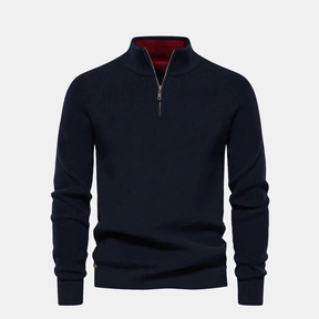 Premium Herren Pullover mit Zip